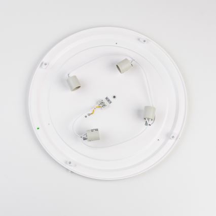 Brilagi - Fürdőszobai mennyezeti lámpatest POOL 4xE27/15W/230V átmérő 50 cm IP54 fekete