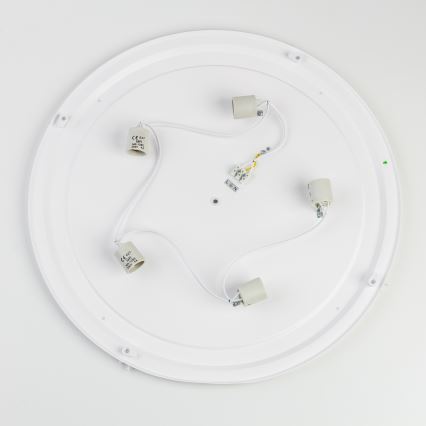 Brilagi - Fürdőszobai mennyezeti lámpatest POOL 5xE27/15W/230V átmérő 60 cm IP54 bézs