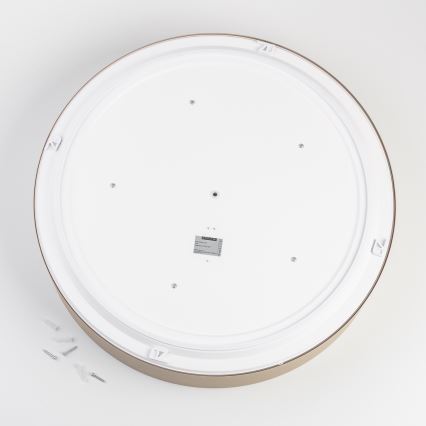 Brilagi - Fürdőszobai mennyezeti lámpatest POOL 5xE27/15W/230V átmérő 60 cm IP54 bézs