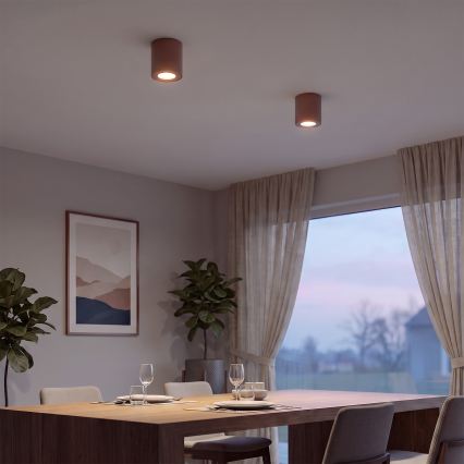 BRILAGI - Fürdőszobai spotlámpa MIA 1xGU10/30W/230V 84x80 mm barna IP54