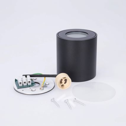 BRILAGI - Fürdőszobai spotlámpa MIA 1xGU10/30W/230V 84x80 mm fekete IP54