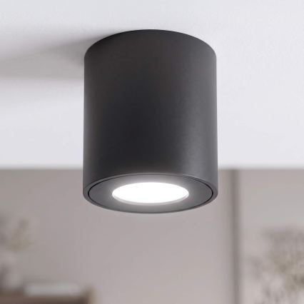 BRILAGI - Fürdőszobai spotlámpa MIA 1xGU10/30W/230V 84x80 mm fekete IP54