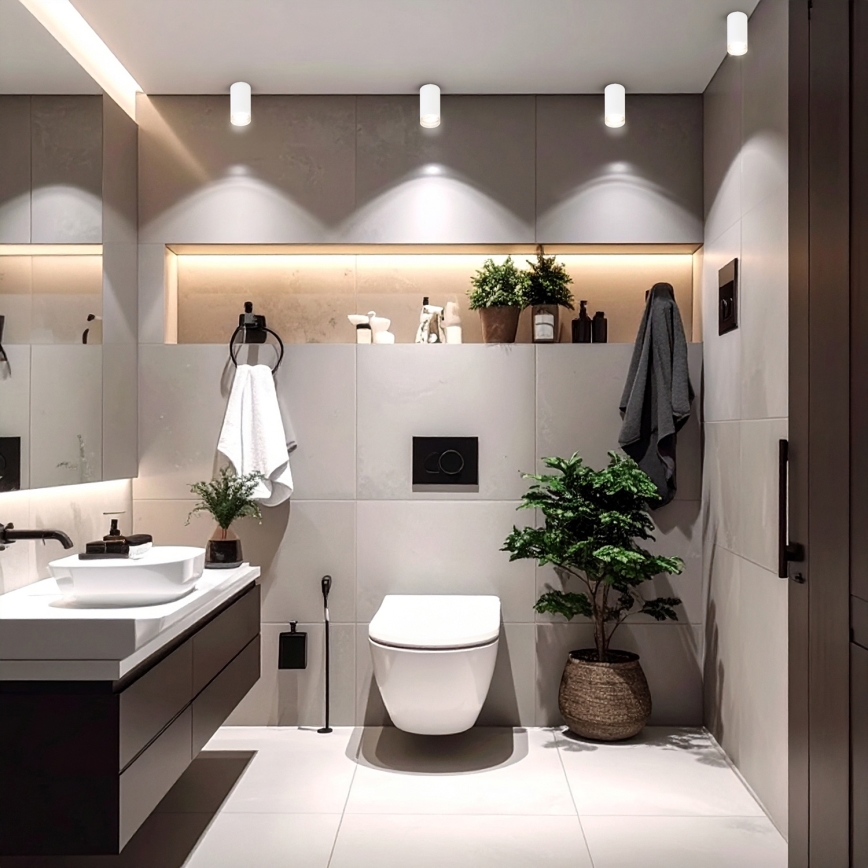 Brilagi - Fürdőszobai spotlámpa SELE 1xGU10/30W/230V IP44 fehér