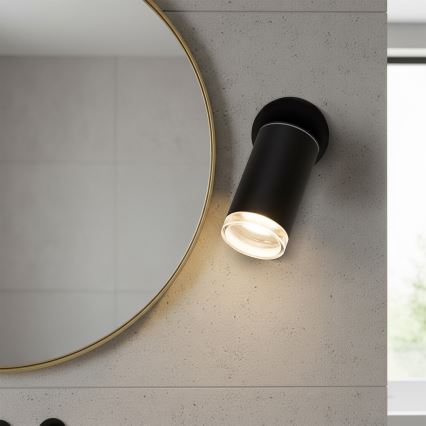 Brilagi - Fürdőszobai spotlámpa SELE 1xGU10/30W/230V IP44 fekete