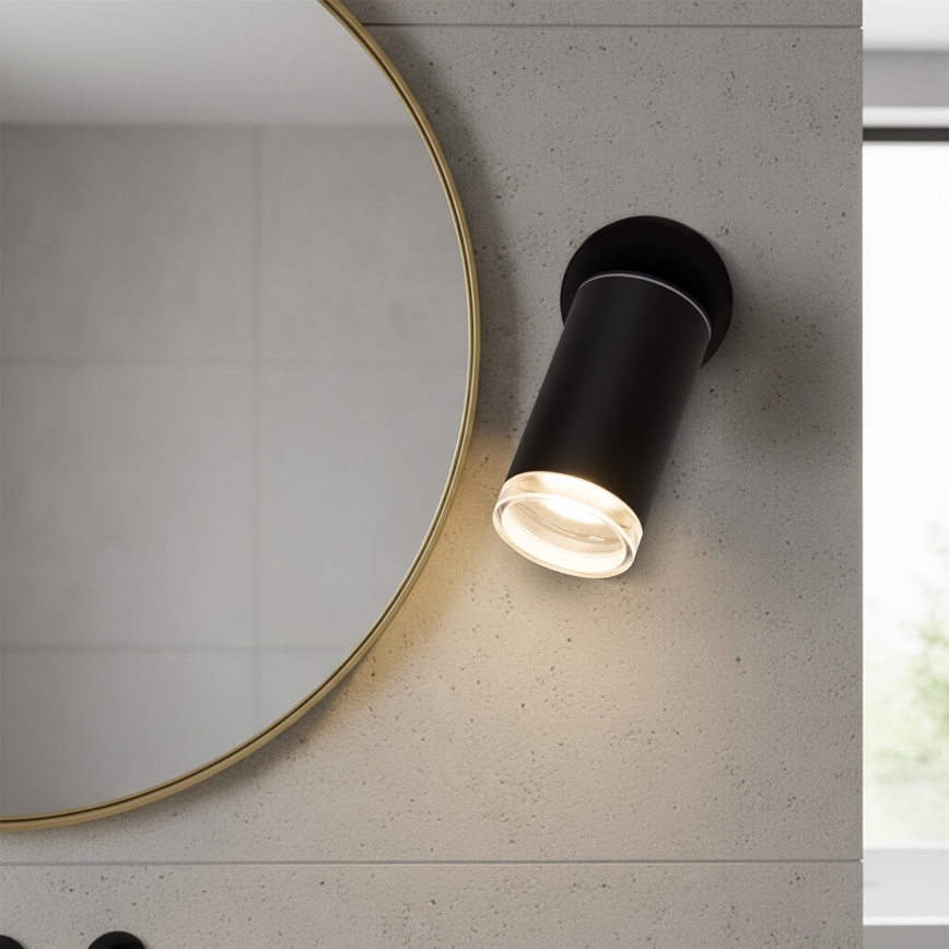 Brilagi - Fürdőszobai spotlámpa SELE 1xGU10/30W/230V IP44 fekete