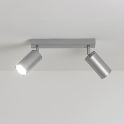 Brilagi - Fürdőszobai spotlámpa SELE 2xGU10/30W/230V IP44 ezüst