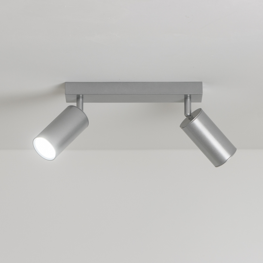 Brilagi - Fürdőszobai spotlámpa SELE 2xGU10/30W/230V IP44 ezüst