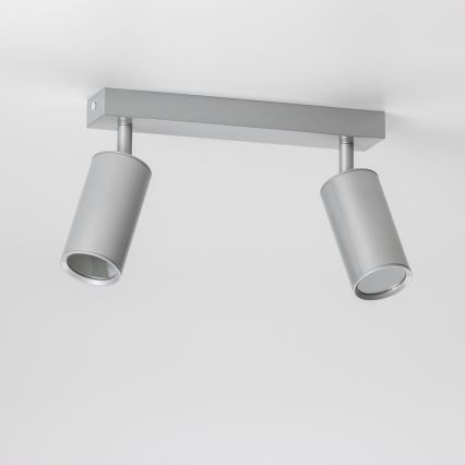 Brilagi - Fürdőszobai spotlámpa SELE 2xGU10/30W/230V IP44 ezüst