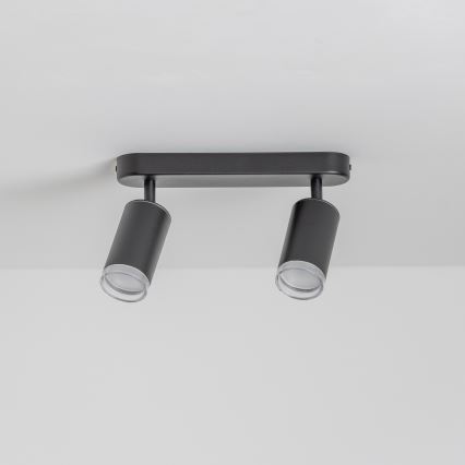 Brilagi - Fürdőszobai spotlámpa SELE 2xGU10/30W/230V IP44 fekete