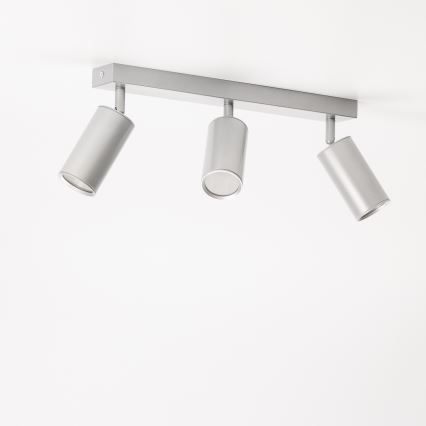 Brilagi - Fürdőszobai spotlámpa SELE 3xGU10/30W/230V IP44 ezüst