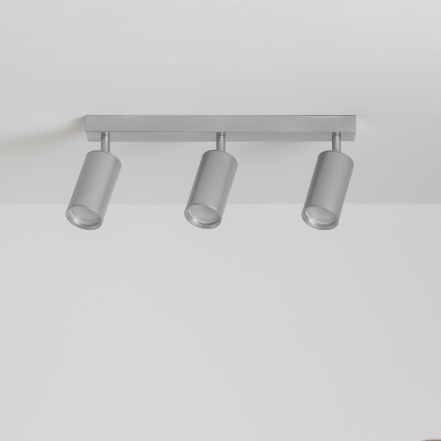 Brilagi - Fürdőszobai spotlámpa SELE 3xGU10/30W/230V IP44 ezüst