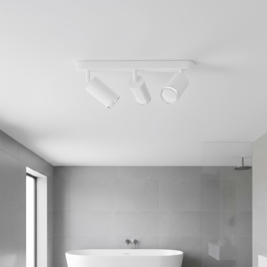 Brilagi - Fürdőszobai spotlámpa SELE 3xGU10/30W/230V IP44 fehér