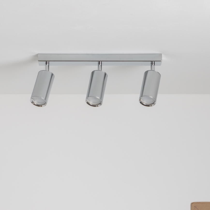 Brilagi - Fürdőszobai spotlámpa SELE 3xGU10/30W/230V IP44 fényezett króm