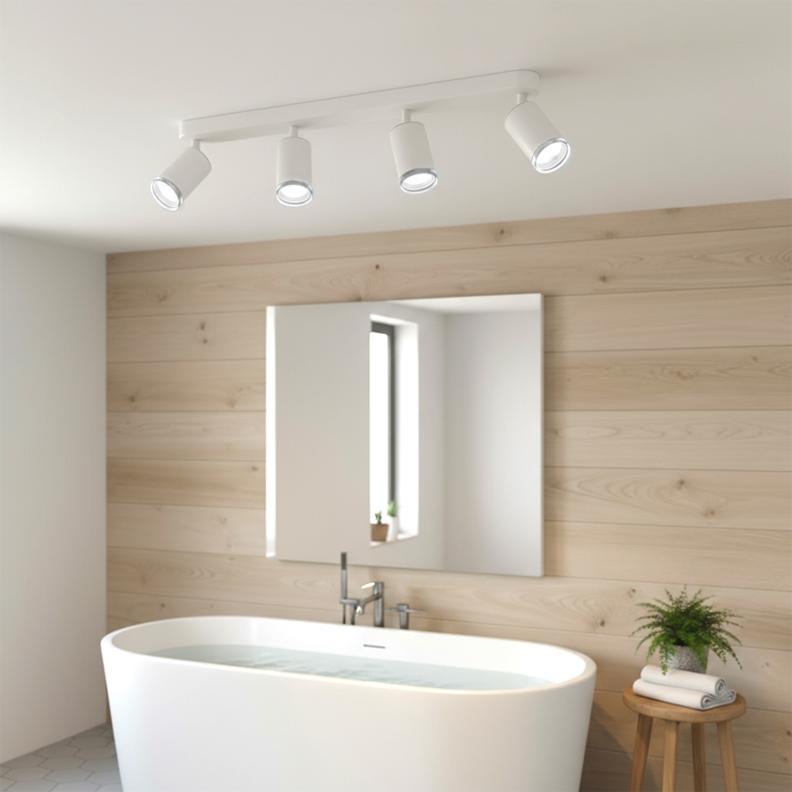 Brilagi - Fürdőszobai spotlámpa SELE 4xGU10/30W/230V IP44 fehér