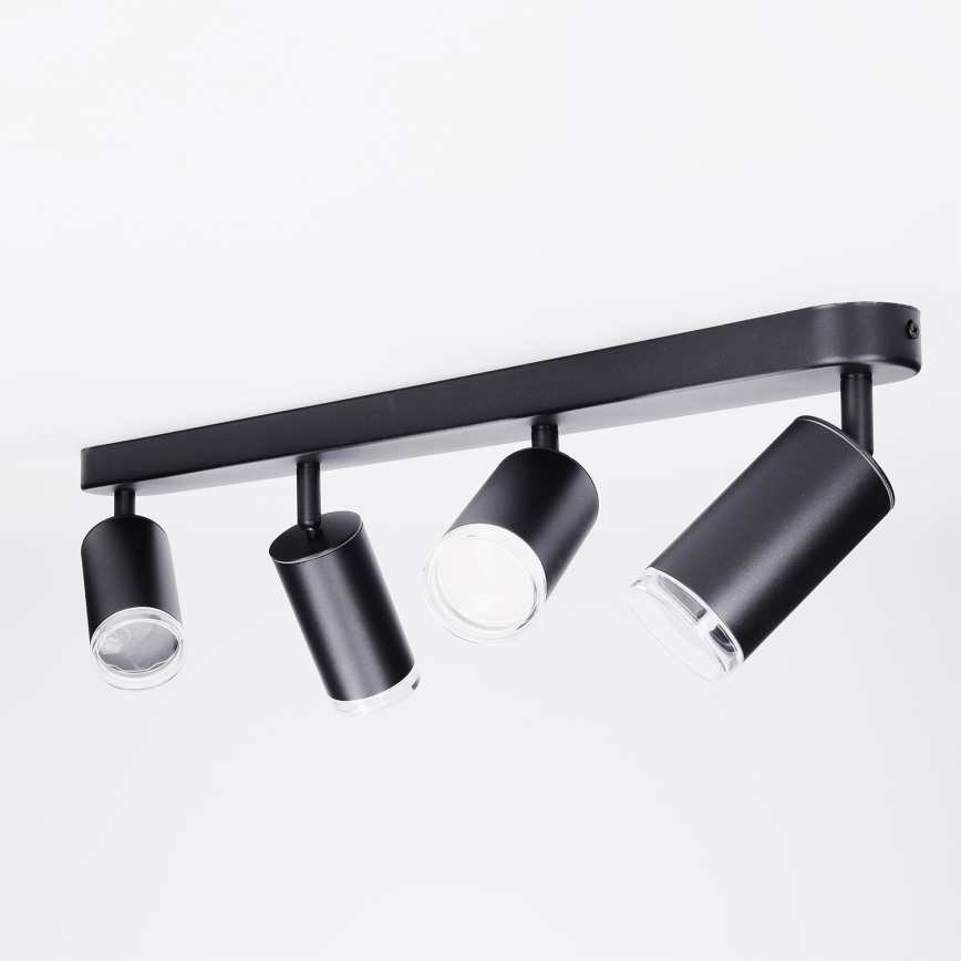 Brilagi - Fürdőszobai spotlámpa SELE 4xGU10/30W/230V IP44 fekete