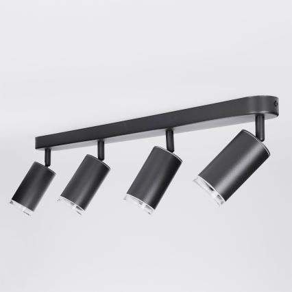 Brilagi - Fürdőszobai spotlámpa SELE 4xGU10/30W/230V IP44 fekete