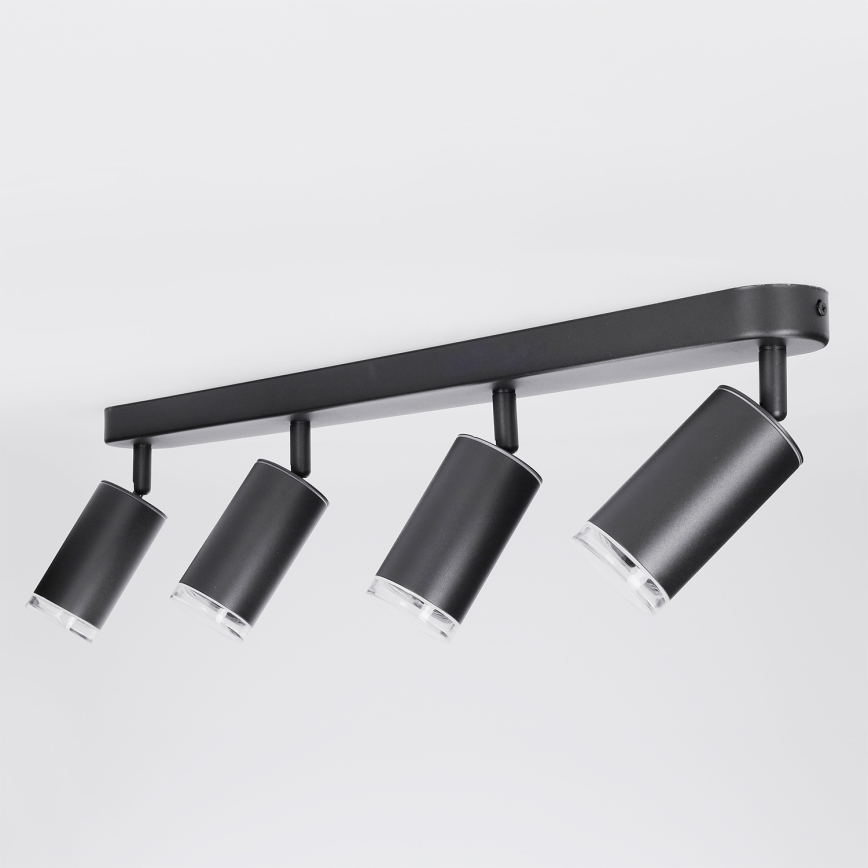 Brilagi - Fürdőszobai spotlámpa SELE 4xGU10/30W/230V IP44 fekete