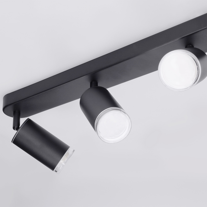 Brilagi - Fürdőszobai spotlámpa SELE 4xGU10/30W/230V IP44 fekete