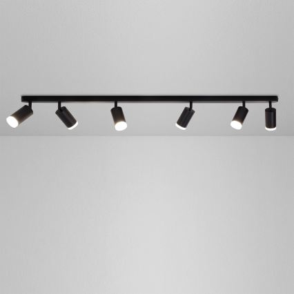 Brilagi - Fürdőszobai spotlámpa SELE 6xGU10/30W/230V IP44 fekete
