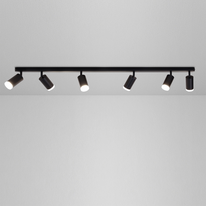 Brilagi - Fürdőszobai spotlámpa SELE 6xGU10/30W/230V IP44 fekete