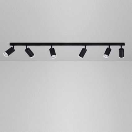Brilagi - Fürdőszobai spotlámpa SELE 6xGU10/30W/230V IP44 fekete