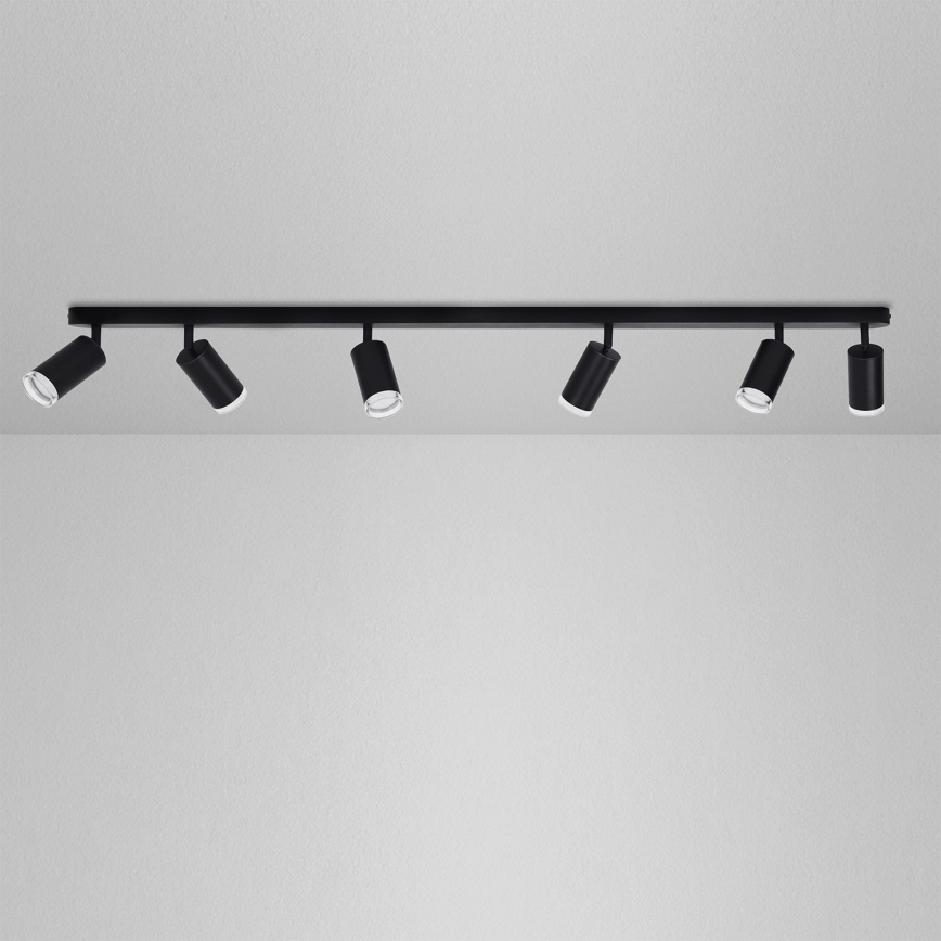 Brilagi - Fürdőszobai spotlámpa SELE 6xGU10/30W/230V IP44 fekete