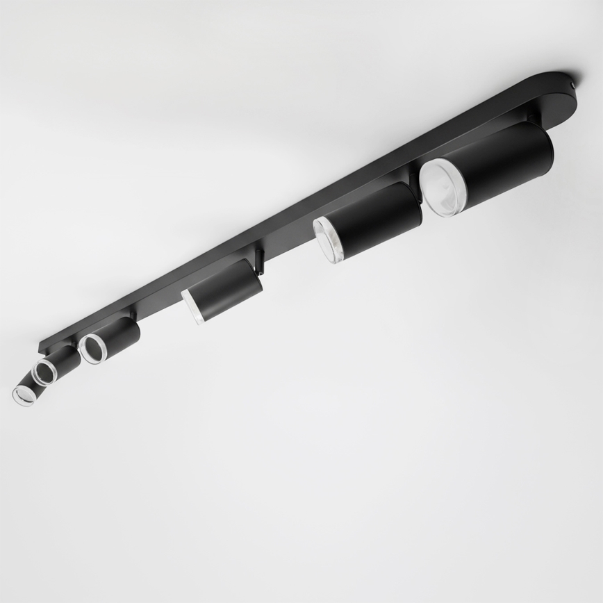 Brilagi - Fürdőszobai spotlámpa SELE 6xGU10/30W/230V IP44 fekete