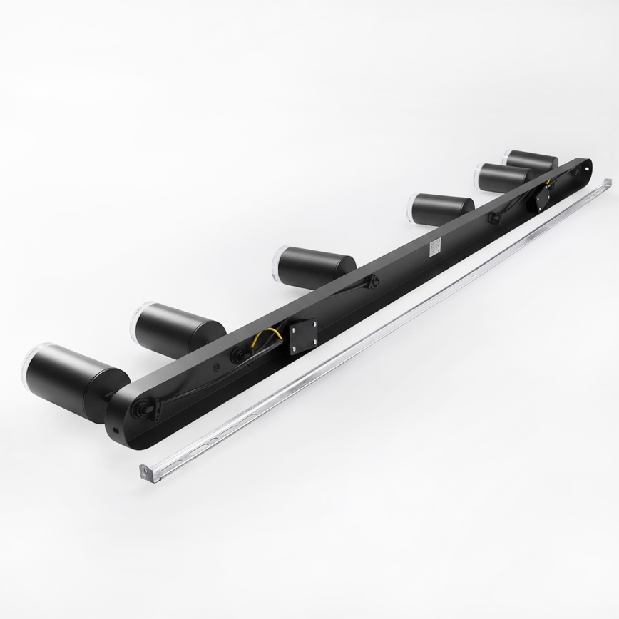 Brilagi - Fürdőszobai spotlámpa SELE 6xGU10/30W/230V IP44 fekete