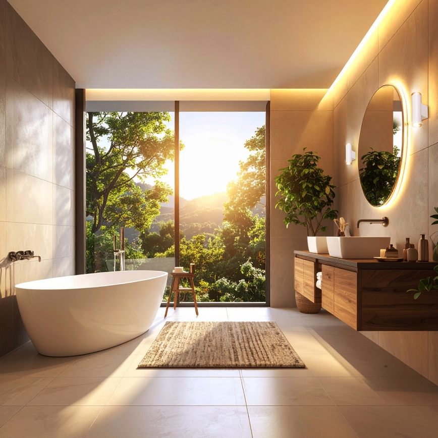 Brilagi - Fürdőszobai fali spotlámpa SELE AQUA 4xGU10/30W/230V IP44 fehér