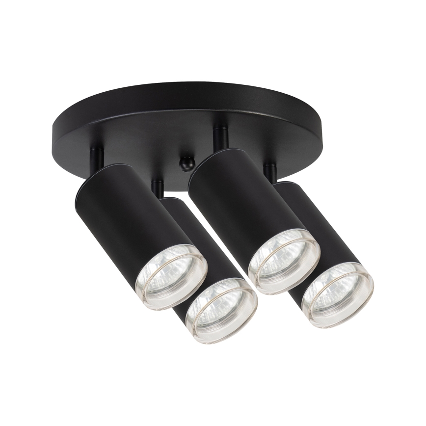 Brilagi - Fürdőszobai spotlámpa SELE AQUA 4xGU10/30W/230V IP44 fekete