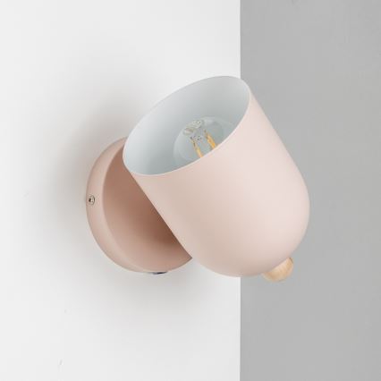 Brilagi - GALLION fali irányítható spotlámpa 1xE27/15W/230V rózsaszín
