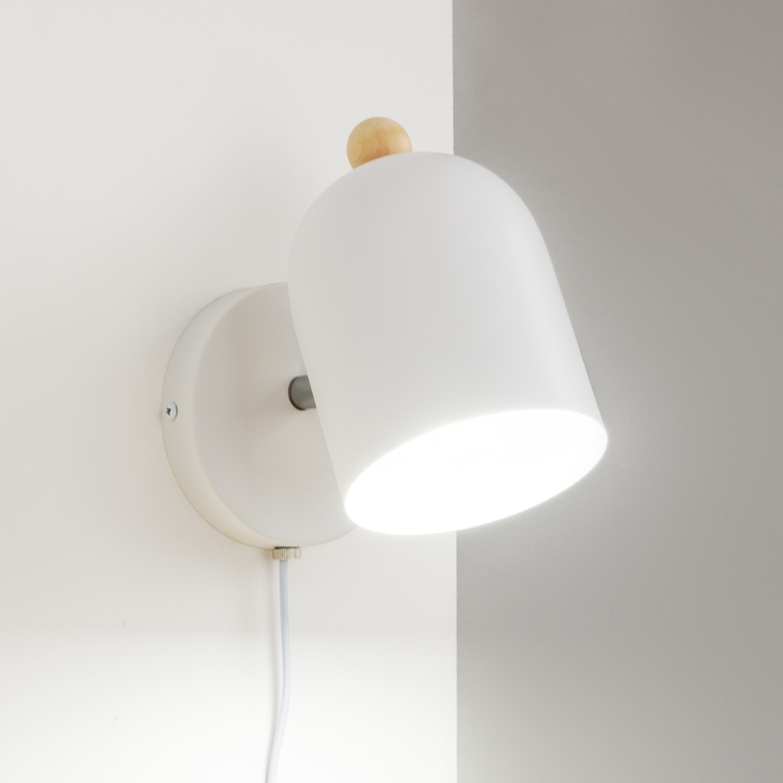 Brilagi - GALLION fali spotlámpa 1xE27/15W/230V fehér