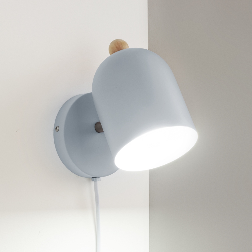 Brilagi - GALLION fali spotlámpa 1xE27/15W/230V, kék