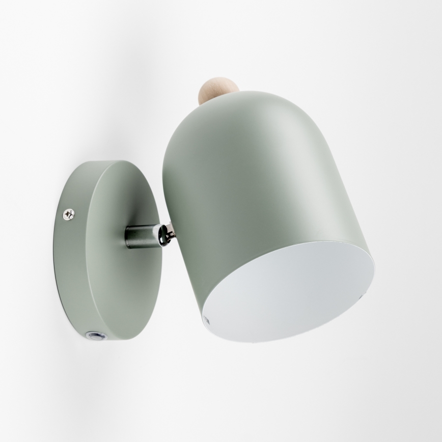Brilagi - GALLION fali spotlámpa 1xE27/15W/230V zöld