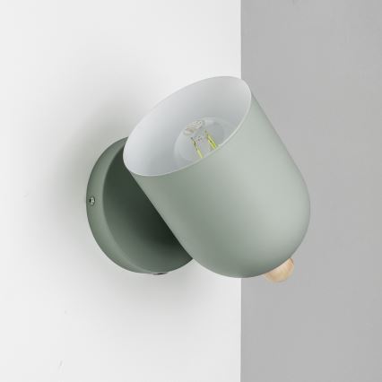 Brilagi - GALLION fali spotlámpa 1xE27/15W/230V zöld