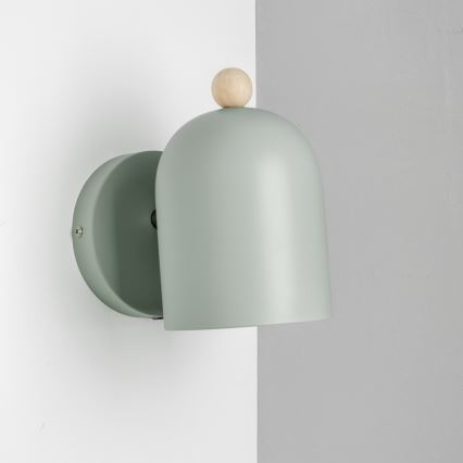 Brilagi - GALLION fali spotlámpa 1xE27/15W/230V zöld