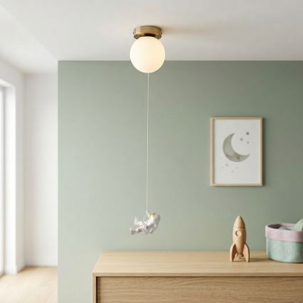 Brilagi - Gyermek mennyezeti lámpa ASTRO 1xE14/15W/230V fehér