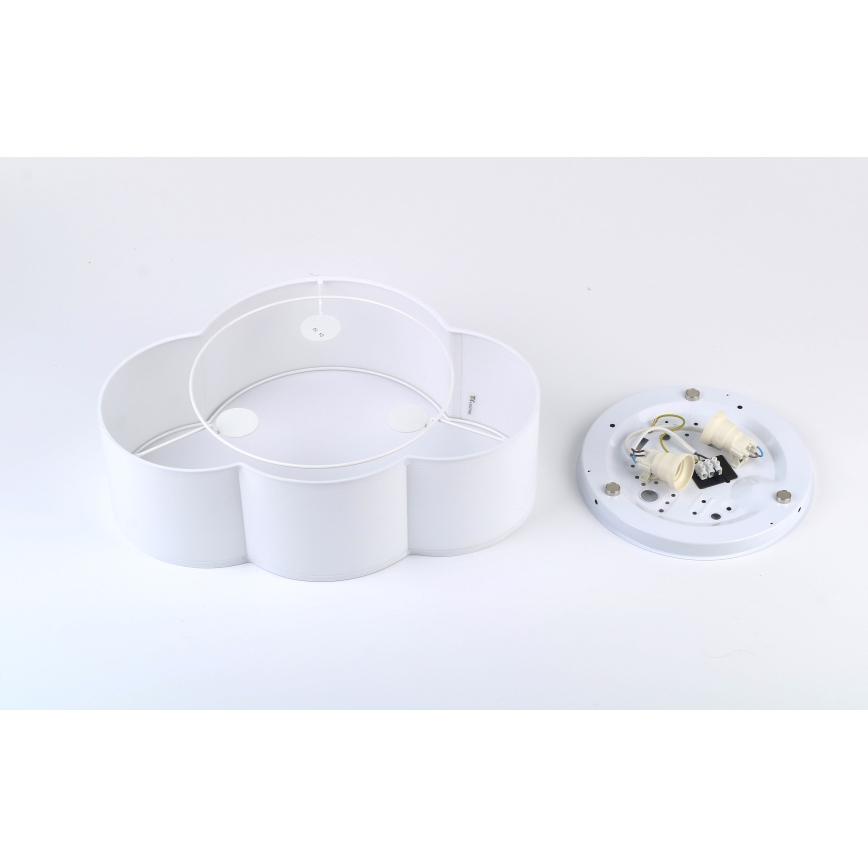 Brilagi - Gyermek mennyezeti lámpa NIMBUS MINI 2xE27/15W/230V 31x43 cm fehér