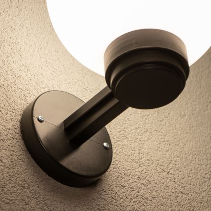 Brilagi - HARBOR kültéri fali lámpatest 1xE27/40W/230V IP33 fekete/fehér