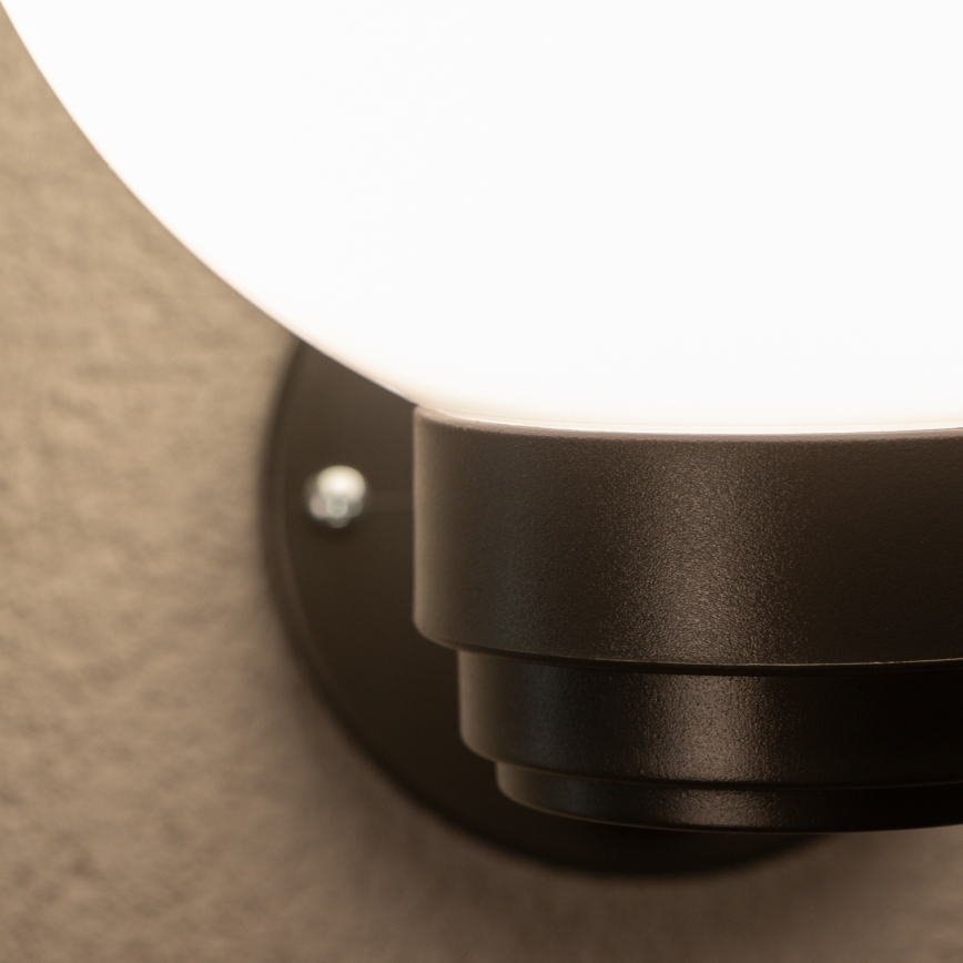 Brilagi - HARBOR kültéri fali lámpatest 1xE27/40W/230V IP33 fekete/fehér
