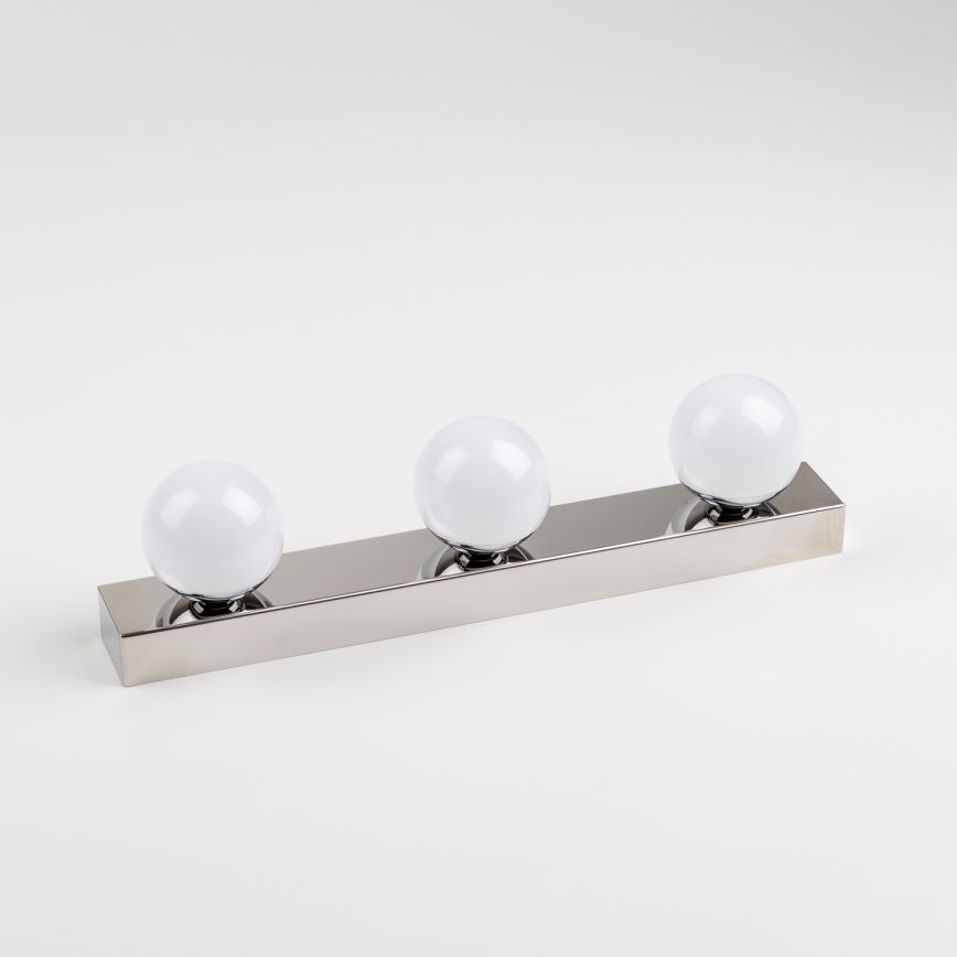 Brilagi - LED fürdőszobai tükörvilágítás HOLLYWOOD 3xLED/3W/230V 39 cm IP44 fényes króm