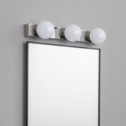 Brilagi - LED fürdőszobai tükörvilágítás HOLLYWOOD 3xLED/3W/230V 39 cm IP44 fényes króm