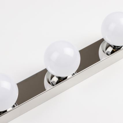 Brilagi - LED fürdőszobai tükörvilágítás HOLLYWOOD 3xLED/3W/230V 39 cm IP44 fényes króm