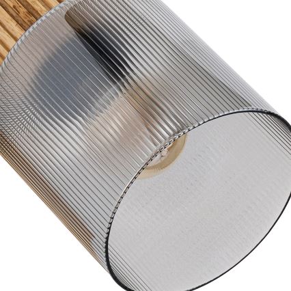 Brilagi - HYGGE 3xE14/15W/230V spotlámpa fekete/füstszínű