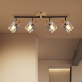 BRILAGI - HYGGE 4xE14/15W/230V fa/füstszínű spotlámpa
