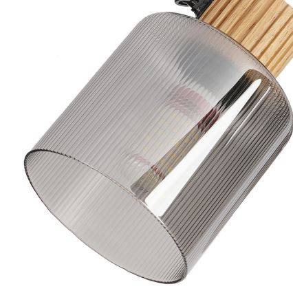 Brilagi - HYGGE 4xE14/15W/230V fa/füstszínű spotlámpa