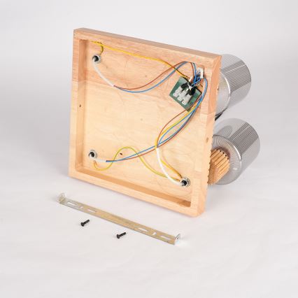 Brilagi - HYGGE spotlámpa 4xE14/15W/230V kaucsukfa/füstszínű