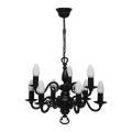 Brilagi - IMPERO láncos csillár, 9xE14/60W/230V, fekete