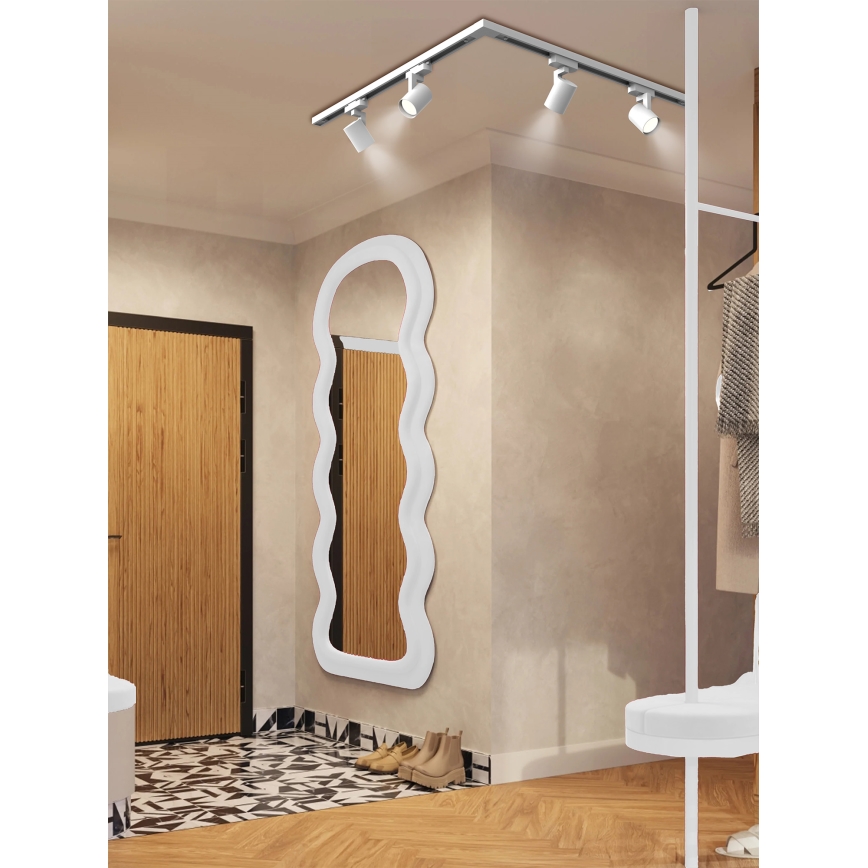 Brilagi - Irányítható sínrendszeres HUSKY spotlámpa 4xGU10/10W/230V fehér