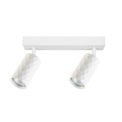 Brilagi - Irányítható spotlámpa SELE DIAMANT 2xGU10/30W/230V fehér